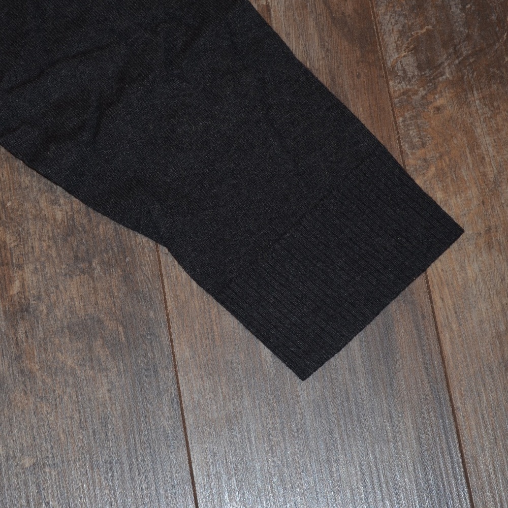 Men's Alfani Black/Grey Sweater - Picture 3 of 5